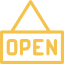 'Always Open.' icon